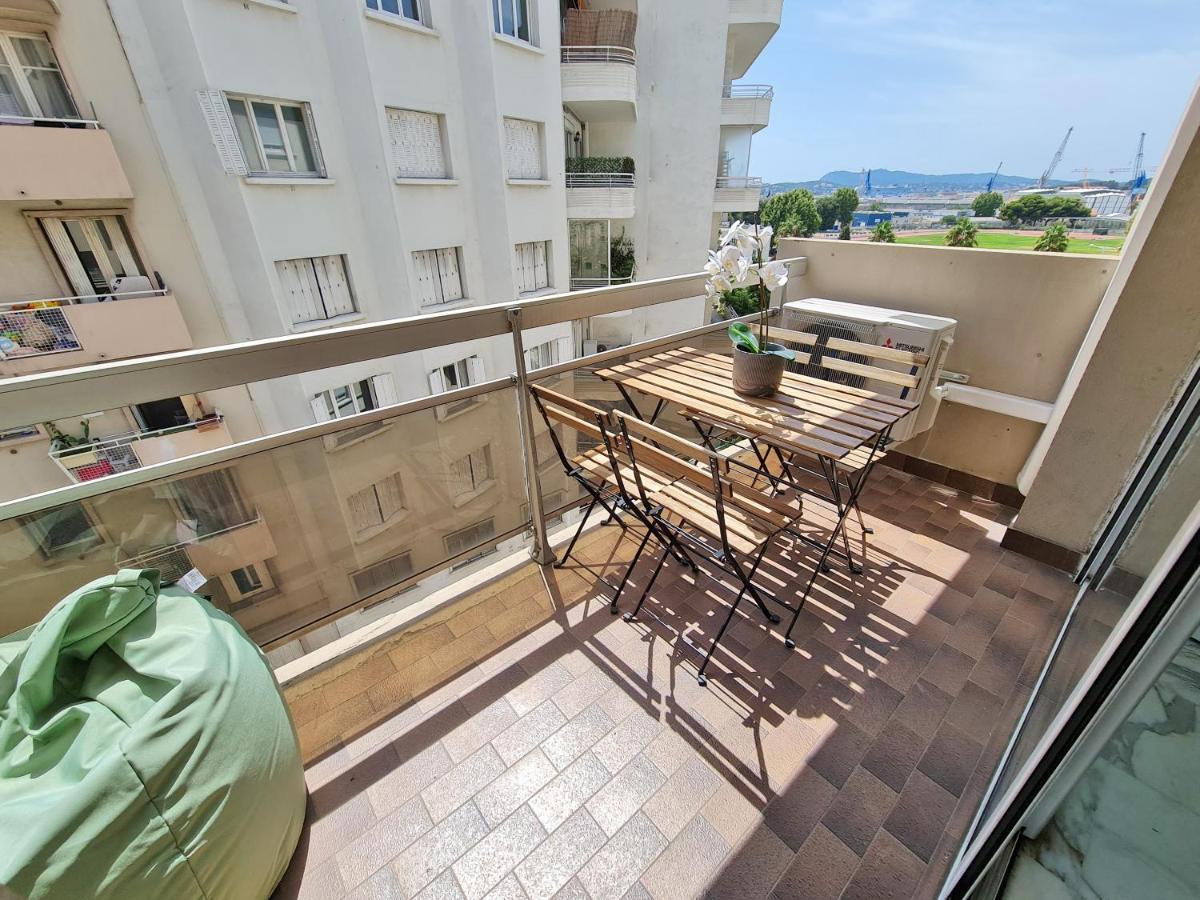 Gregbnb - T2 Pleine Ville - Climatise - Balcon - 1 Toulon Bagian luar foto