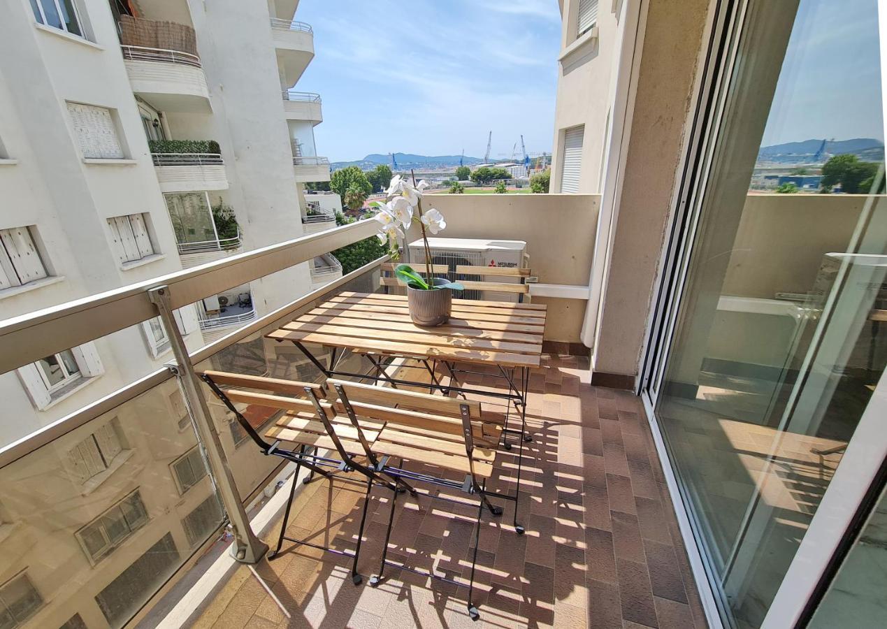 Gregbnb - T2 Pleine Ville - Climatise - Balcon - 1 Toulon Bagian luar foto